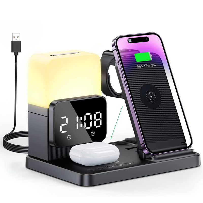 Smartwatch X12 - Lampe pliable 6 en 1, chargeur