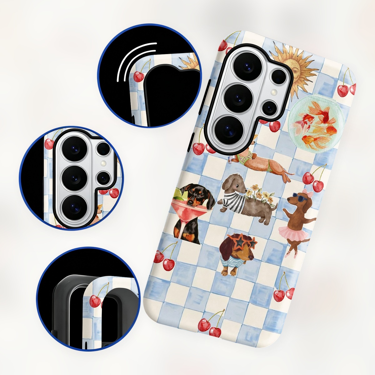 chiens été drôles 2-in-1 Doubl - Samsung Galaxy S24 avis et prix