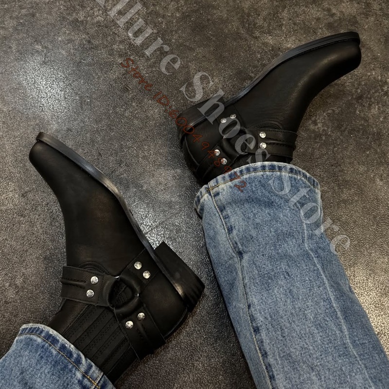 Bottines à la cheville pour ho - Leather Classic Strap avis et prix