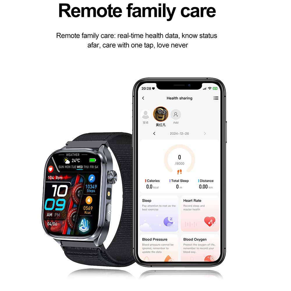 Montre connectée 2026 avec log - Smartwatch Custom avis et prix
