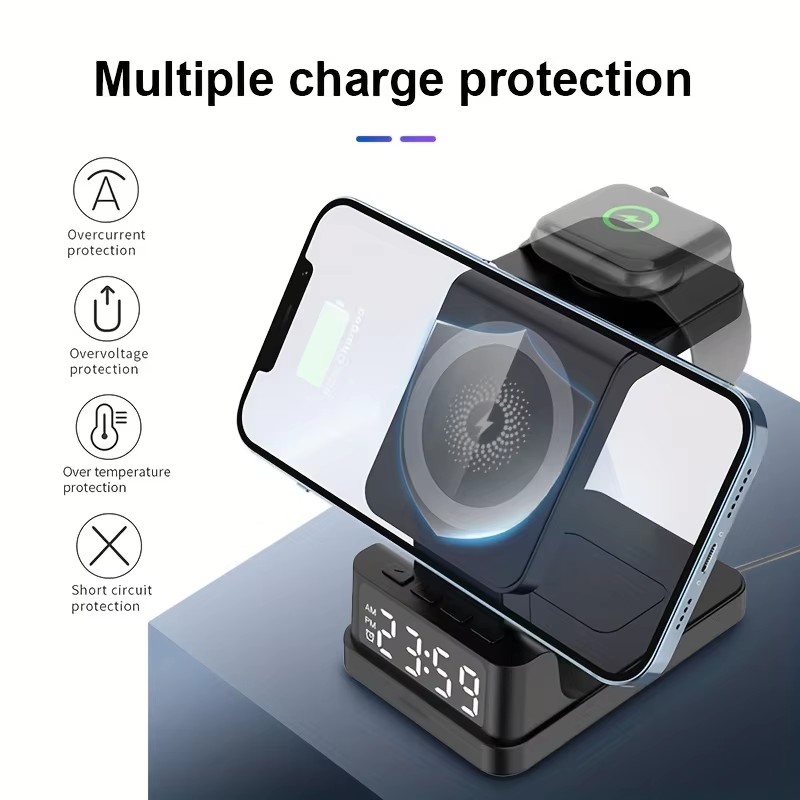 Chargeur magnétique sans fil 4 - Smartwatch X12 avis et prix