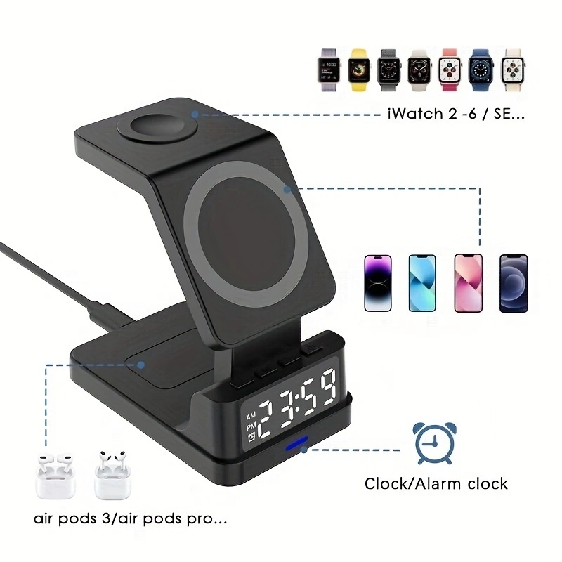 Chargeur magnétique sans fil 4 - Smartwatch X12 avis et prix