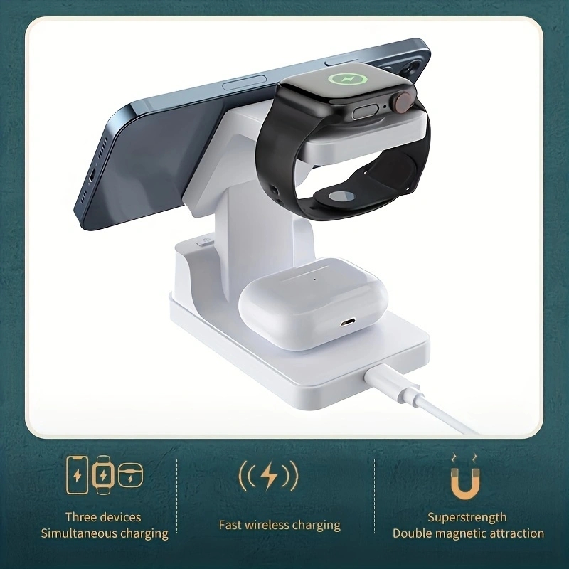 Chargeur magnétique sans fil 4 - Smartwatch X12 avis et prix